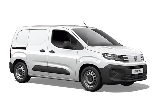Vue latérale du fourgon PEUGEOT E-PARTNER III - 2021 – modèle utilitaire aménageable